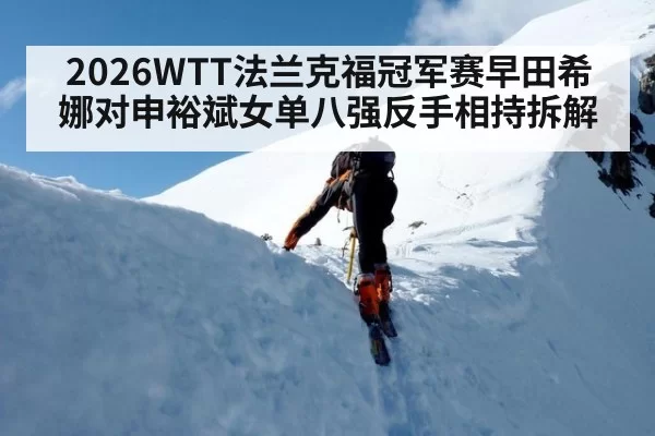 2026WTT法兰克福冠军赛早田希娜对申裕斌女单八强反手相持拆解
